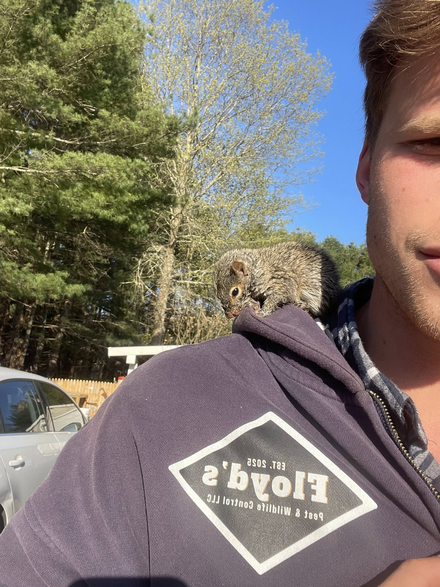 Floyd's Pest and Wildlife Control owner in East Haddam Connecticut